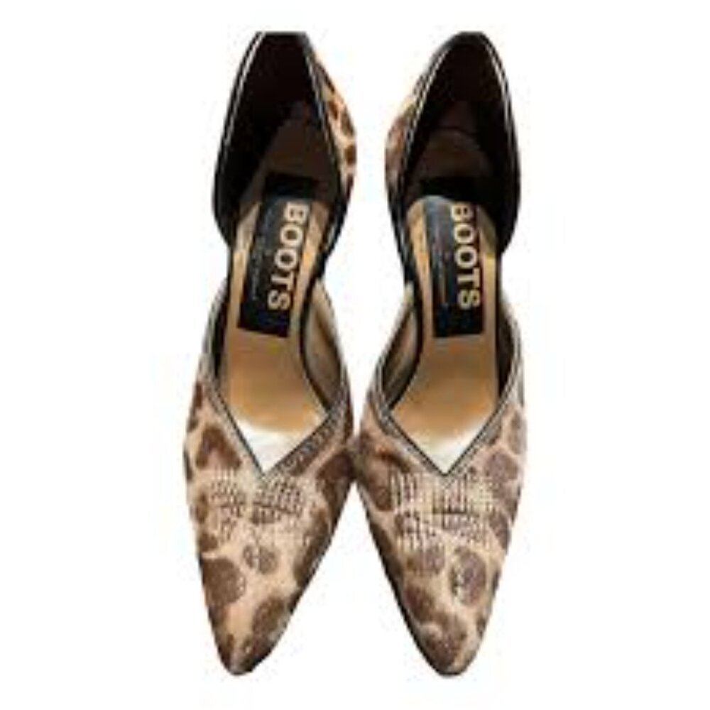 35-NIB GOLDEN GOOSE LIMITED EDITION CALFSKIN HEELS HAND-MADE IN ITALY - Picture 2 of 10